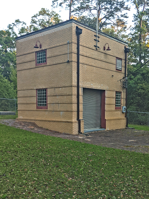 La Fayette park utilities station