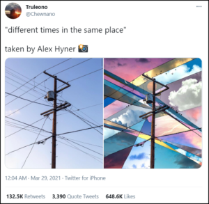 screenshot of a tweet by Alex Hyner