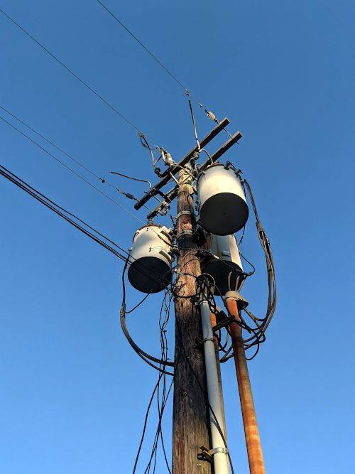 utility pole